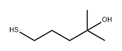 2-Pentanol, 5-mercapto-2-methyl- Structure