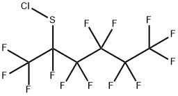 perfluoro(1-methylpentane)sulfenyl chloride Structure