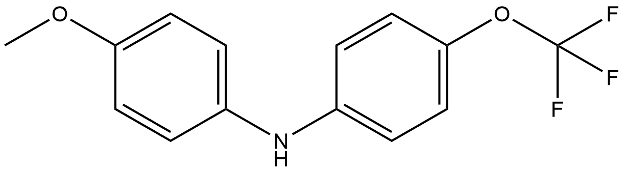 N-(4-Methoxyphenyl)-4-(trifluoromethoxy)benzenamine Structure