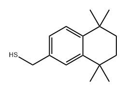 2-Naphthalenemethanethiol, 5,6,7,8-tetrahydro-5,5,8,8-tetramethyl- Structure