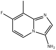 Imidazo[1,2-a]pyridin-3-amine, 7-fluoro-8-methyl- Structure