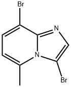 3,8-dibromo-5-methylimidazo[1,2-a]pyridine Structure