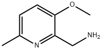 2-Pyridinemethanamine, 3-methoxy-6-methyl- Structure