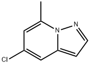 Pyrazolo[1,5-a]pyridine, 5-chloro-7-methyl- 구조식 이미지