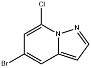 Pyrazolo[1,5-a]pyridine, 5-bromo-7-chloro- Structure