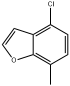 Benzofuran, 4-chloro-7-methyl- Structure