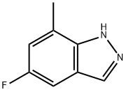 1H-Indazole, 5-fluoro-7-methyl- 구조식 이미지