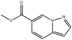 Pyrazolo[1,5-a]pyridine-6-carboxylic acid, methyl ester Structure