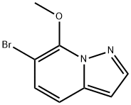 6-Bromo-7-methoxypyrazolo[1,5-a]pyridine Structure