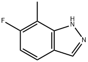 1H-Indazole, 6-fluoro-7-methyl- Structure