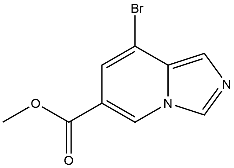Methyl 8-bromoimidazo[1,5-a]pyridine-6-carboxylate 구조식 이미지