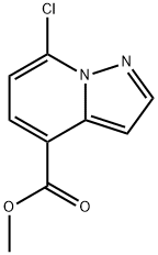 methyl
7-chloropyrazolo[1,5-a]pyridine-4-carboxylate Structure