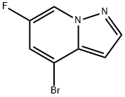 Pyrazolo[1,5-a]pyridine, 4-bromo-6-fluoro- Structure