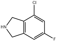 4-Chloro-6-fluoro-2,3-dihydro-1H-isoindole Structure