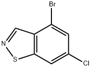 1,2-Benzisothiazole, 4-bromo-6-chloro- Structure