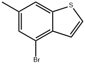 Benzo[b]thiophene, 4-bromo-6-methyl- Structure