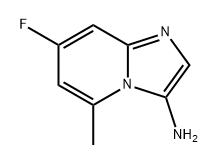 7-fluoro-5-methylimidazo[1,2-a]pyridin-3-amine 구조식 이미지