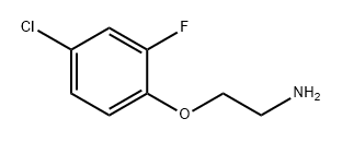 Ethanamine, 2-(4-chloro-2-fluorophenoxy)- Structure