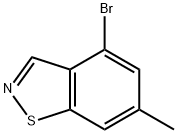 1,2-Benzisothiazole, 4-bromo-6-methyl- Structure