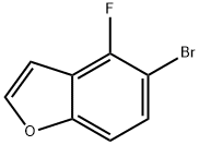 Benzofuran, 5-bromo-4-fluoro- Structure