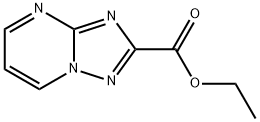 [1,2,4]Triazolo[1,5-a]pyrimidine-2-carboxylic acid, ethyl ester 구조식 이미지