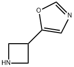 Oxazole, 5-(3-azetidinyl)- Structure