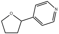 Pyridine, 4-(tetrahydro-2-furanyl)- Structure