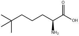 2-amino-6,6-dimethylheptanoic acid Structure