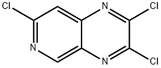 Pyrido[3,4-b]pyrazine, 2,3,7-trichloro- 구조식 이미지