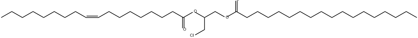 1-Stearoyl-2-Oleoyl-3-chloropropanediol Structure