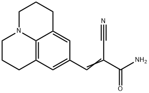 9-((E)-2-CARBAMOYL-2-시아노비닐)줄로리드 구조식 이미지