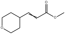 (E)-methyl 3-(tetrahydro-2H-pyran-4-yl)acrylate Structure