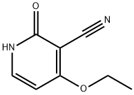 3-Pyridinecarbonitrile, 4-ethoxy-1,2-dihydro-2-oxo- Structure