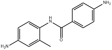 Benzamide, 4-amino-N-(4-amino-2-methylphenyl)- Structure