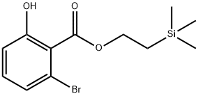 2-(Trimethylsilyl)ethyl 2-bromo-6-hydroxybenzoate Structure