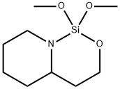 1H,3H-Pyrido[1,2-c][1,3,2]oxazasiline, hexahydro-1,1-dimethoxy- Structure