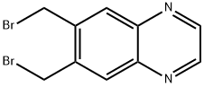 6,7-Bis(bromomethyl)quinoxaline Structure