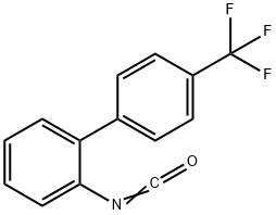 2-isocyanato-4'-(trifluoromethyl)-1,1'-biphenyl Structure