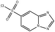 [1,2,4]Triazolo[1,5-a]pyridine-7-sulfonyl chloride Structure