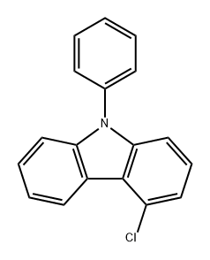 9H-Carbazole, 4-chloro-9-phenyl- Structure