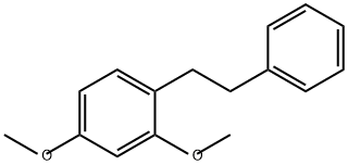 Benzene, 2,4-dimethoxy-1-(2-phenylethyl)- Structure