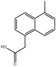 1-Naphthaleneacetic acid, 5-methyl- Structure