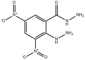 2-hydrazino-3,5-dinitrobenzohydrazide Structure