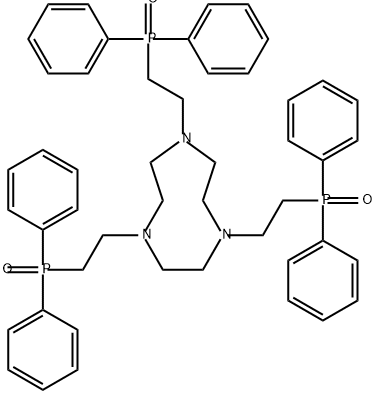 1H-1,4,7-Triazonine, 1,4,7-tris[2-(diphenylphosphinyl)ethyl]octahydro- Structure