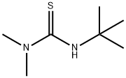 Thiourea, N'-(1,1-dimethylethyl)-N,N-dimethyl- Structure