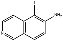 5-Iodoisoquinolin-6-amine Structure