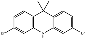 Acridine, 3,6-dibromo-9,10-dihydro-9,9-dimethyl- Structure