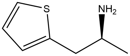 (S)-1-(Thiophen-2-yl)propan-2-amine 구조식 이미지