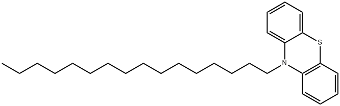 10H-Phenothiazine, 10-hexadecyl- Structure