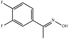 Ethanone, 1-(3,4-difluorophenyl)-, oxime, (1E)- Structure